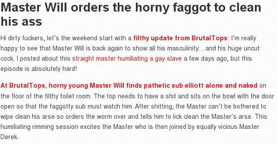 master will brutal gay domination porn